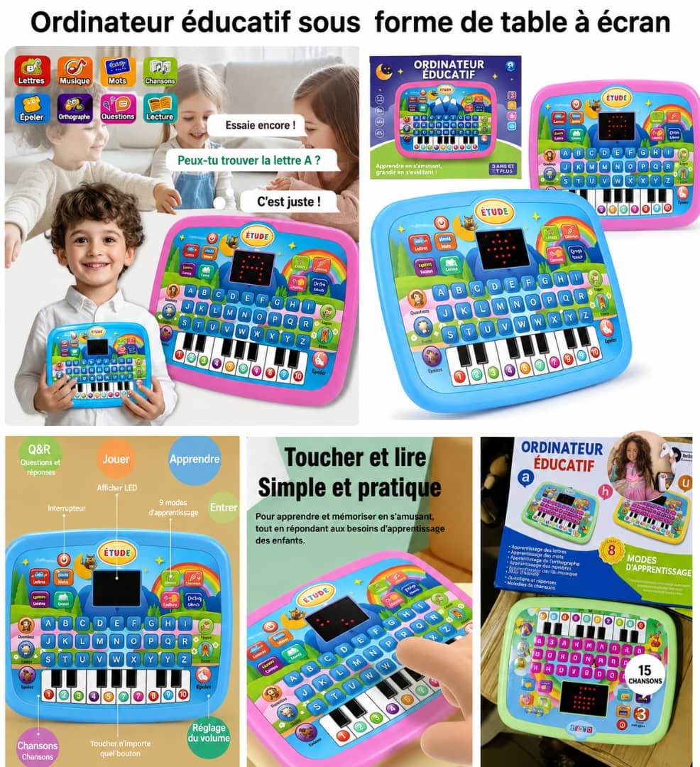 Odinateur  educatif pour enfant