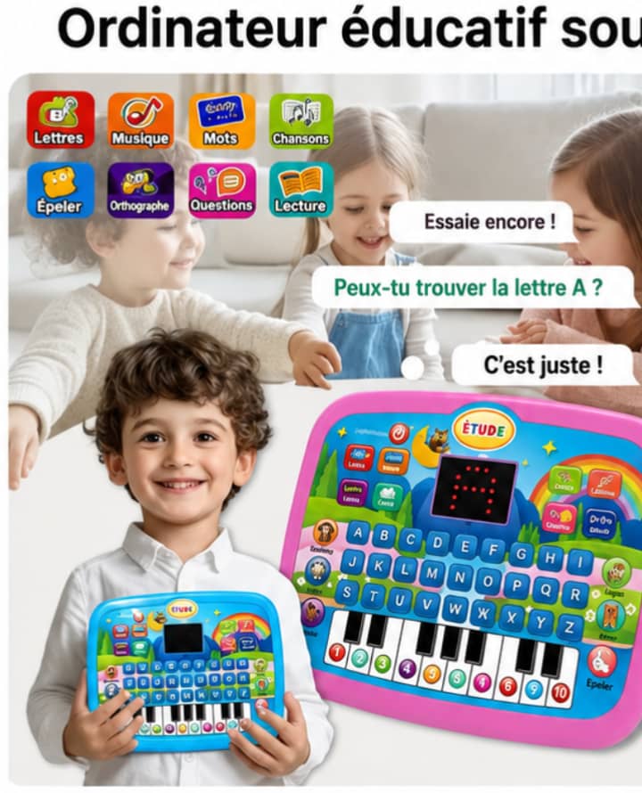 Odinateur  educatif pour enfant